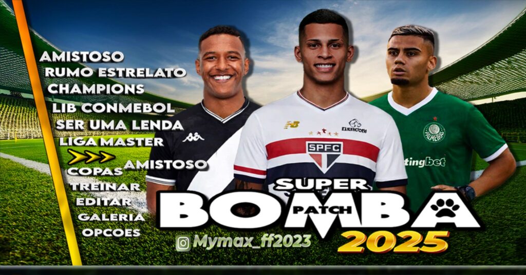 Menu atualizado Patch PPSSPP Mymax